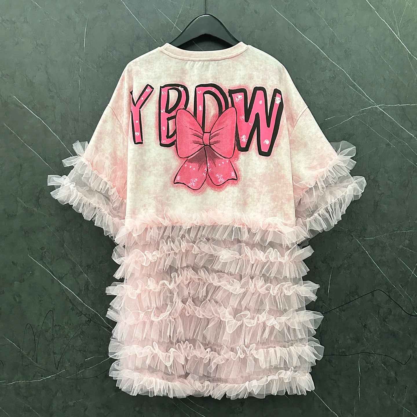 Rockin Ruffle T-Shirt Dress