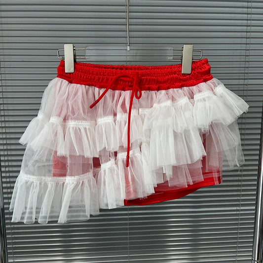 Ready To Play Irregular Mini Skirt
