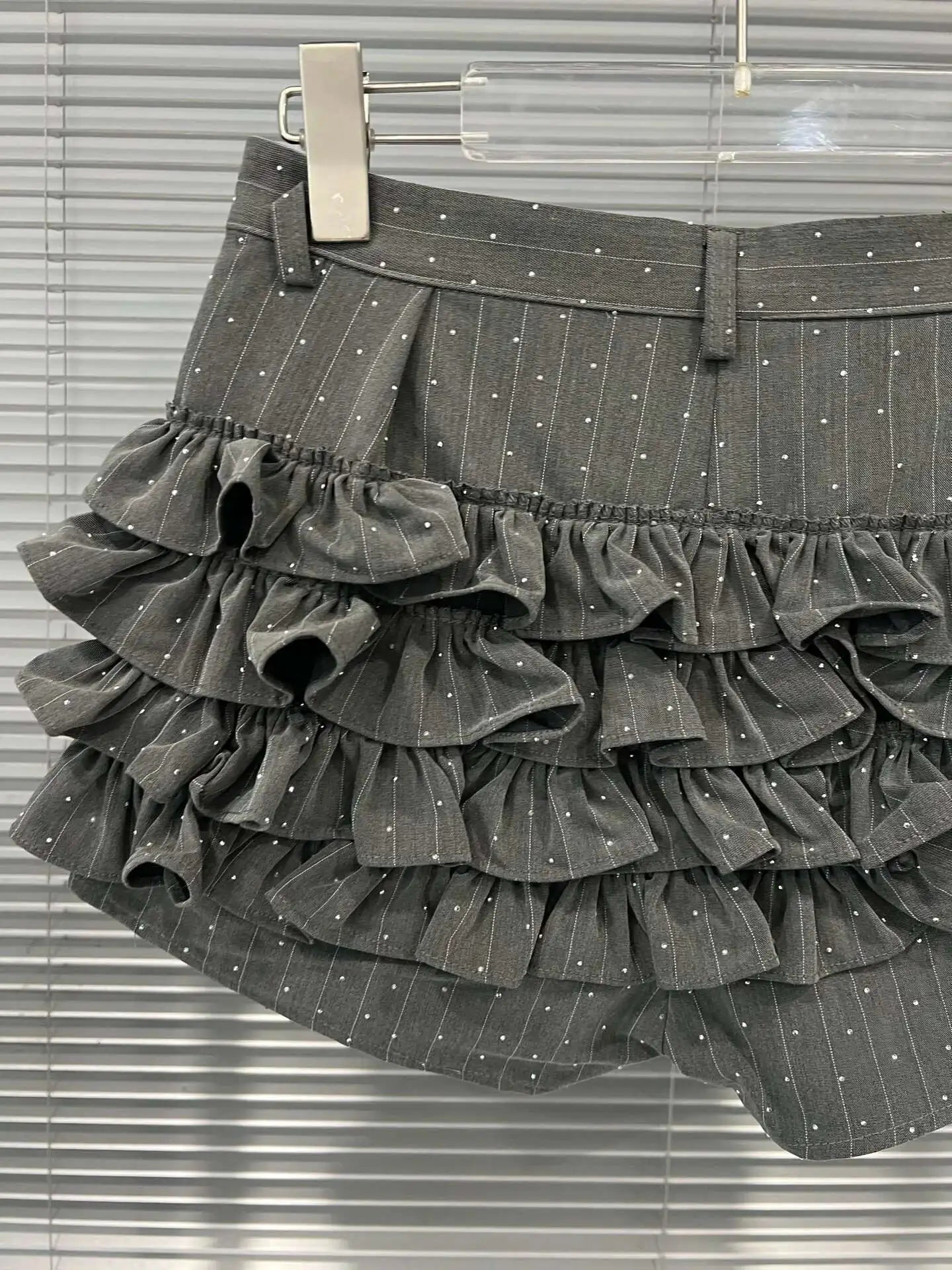 Ruffled Trendy Hot Pants
